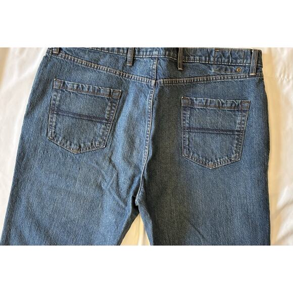 M&S Collection Men’s Blue Jeans Regular Fit With Stretch Size 40 NWOT - Picture 7 of 8